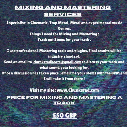 Mixing and Mastering Services